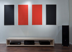 Application pictures sound absorber WAVER
